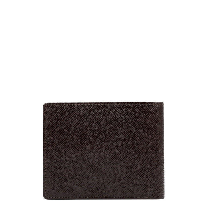 Chocolate Bifold Leather Mens Wallet