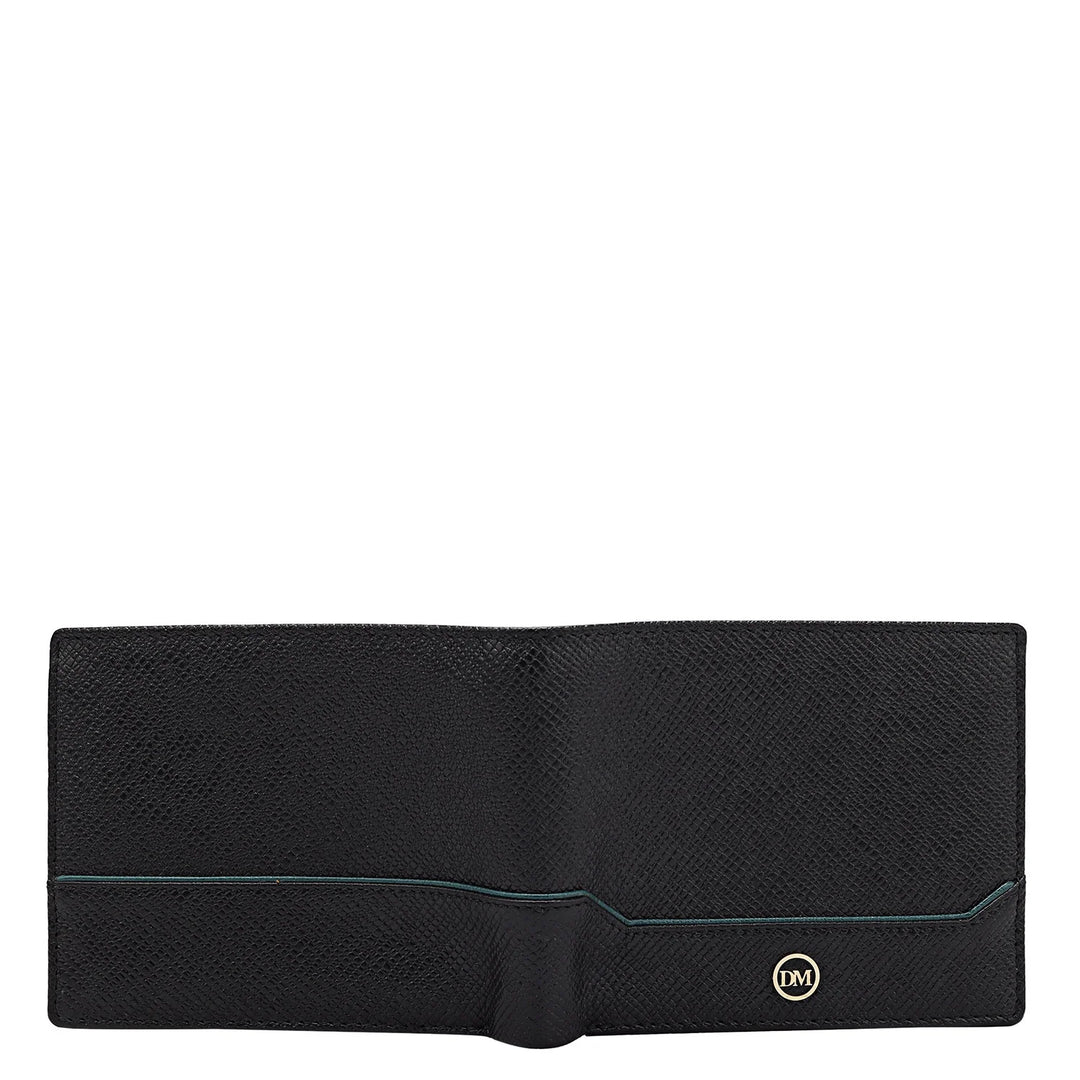 Franzy Leather Mens Wallet - Black