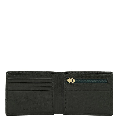 Franzy Leather Mens Wallet - Petrol Green