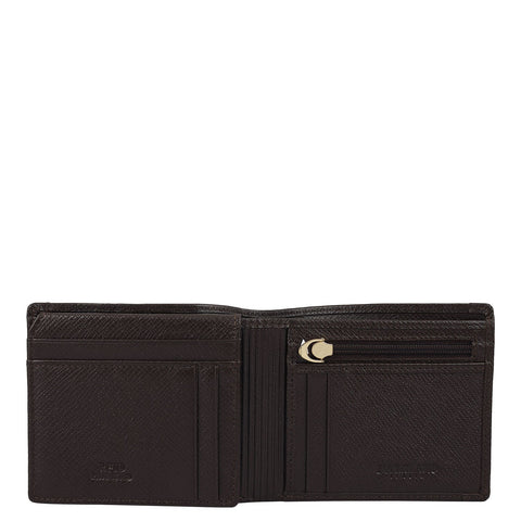 Chocolate Bifold Leather Mens Wallet