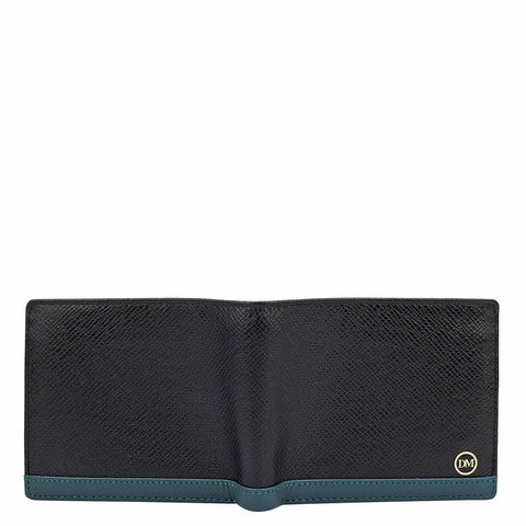 Franzy Leather Mens Wallet - Black