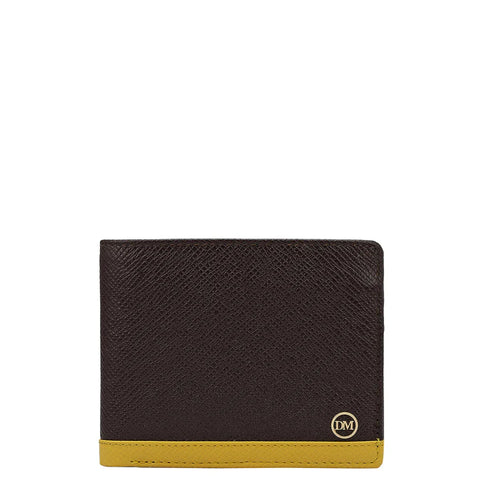 Franzy Leather Mens Wallet - Chocolate