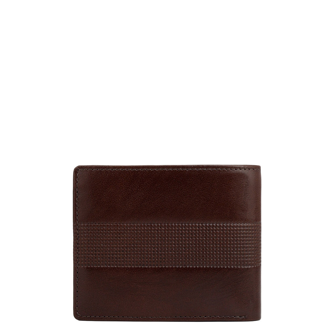 Brown Bifold Leather Mens Wallet