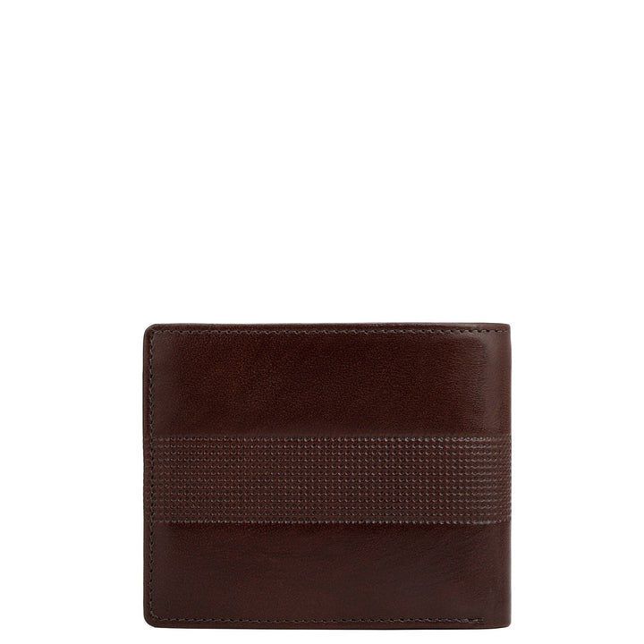 Brown Bifold Leather Mens Wallet