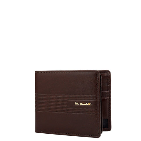Brown Bifold Leather Mens Wallet
