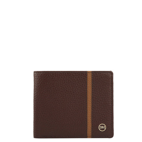 Espresso Bifold Leather Mens Wallet