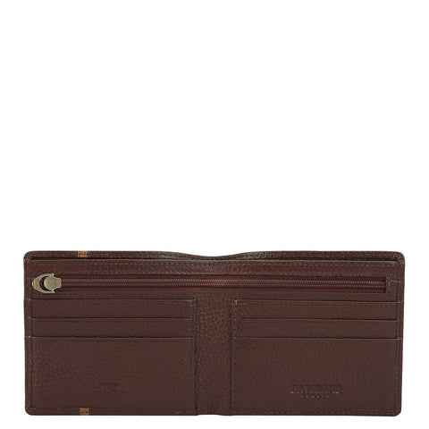 Espresso Bifold Leather Mens Wallet