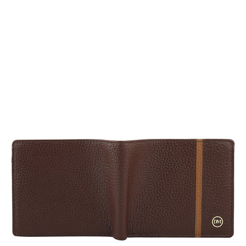Espresso Bifold Leather Mens Wallet