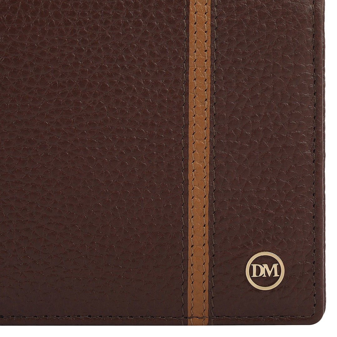 Espresso Bifold Leather Mens Wallet