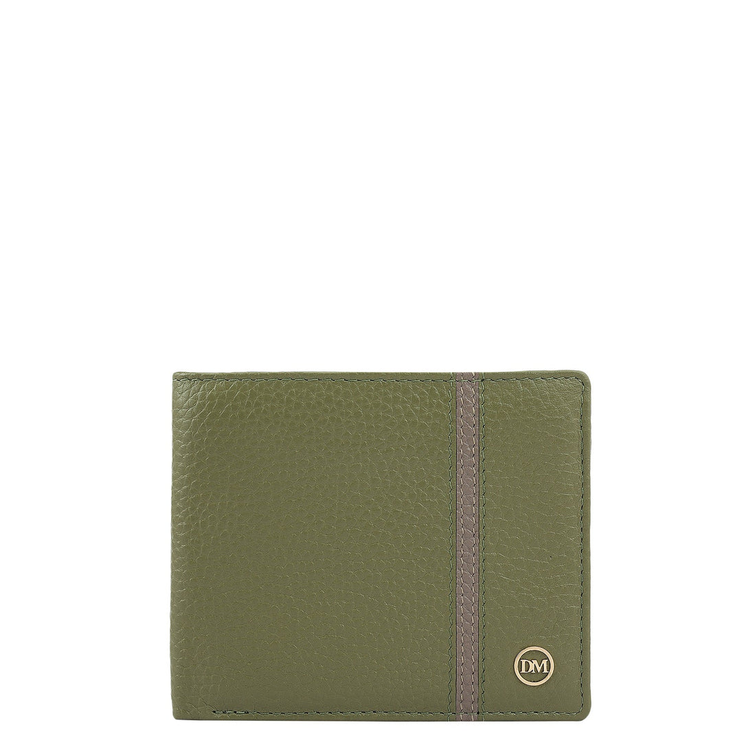 Fern Bifold Leather Mens Wallet