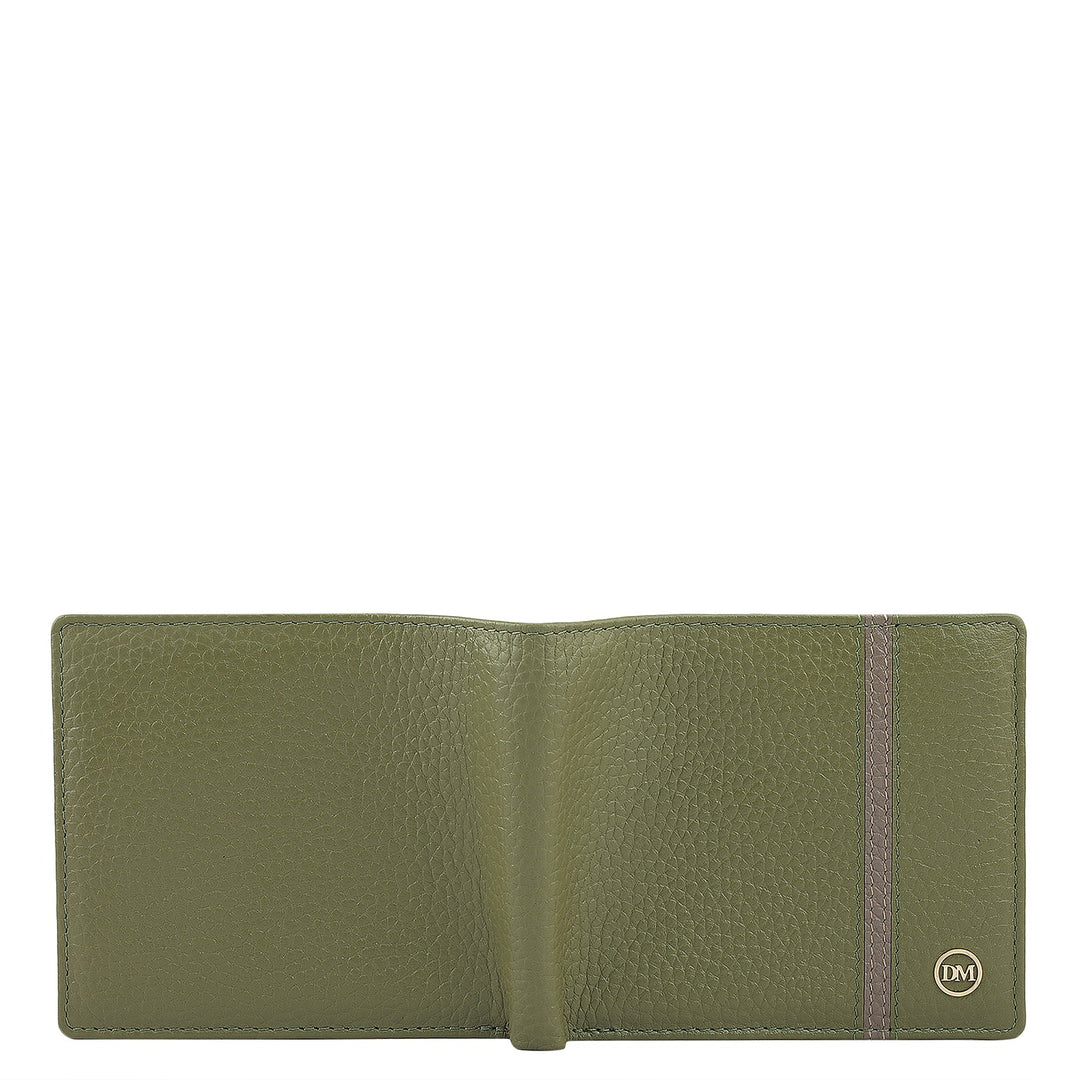 Fern Bifold Leather Mens Wallet