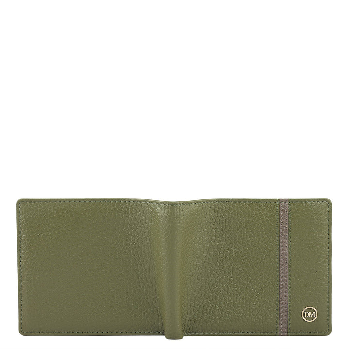 Fern Bifold Leather Mens Wallet