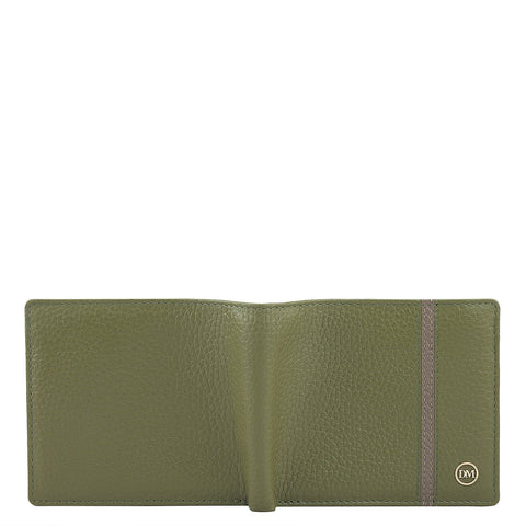 Fern Bifold Leather Mens Wallet
