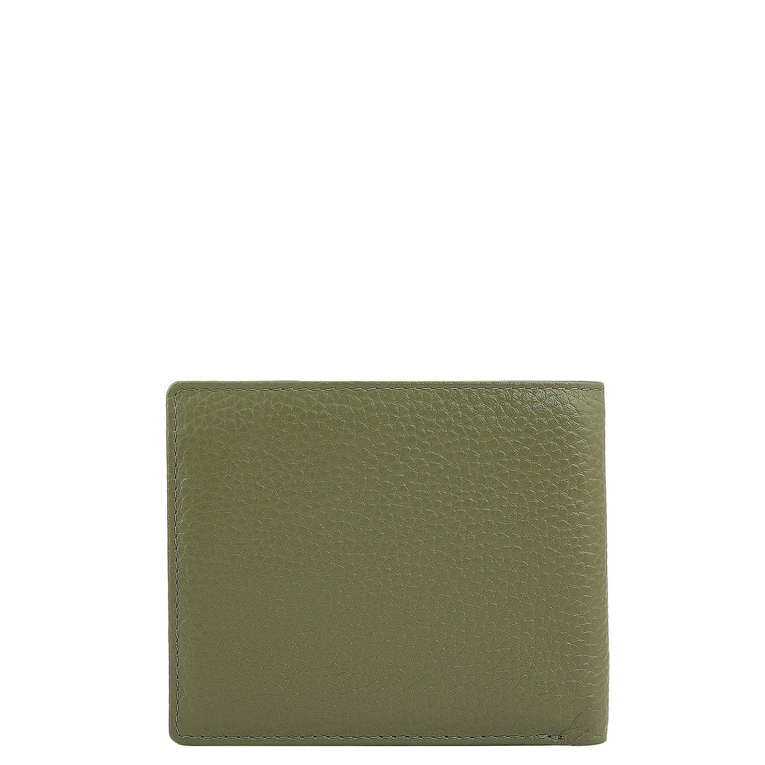 Fern Bifold Leather Mens Wallet