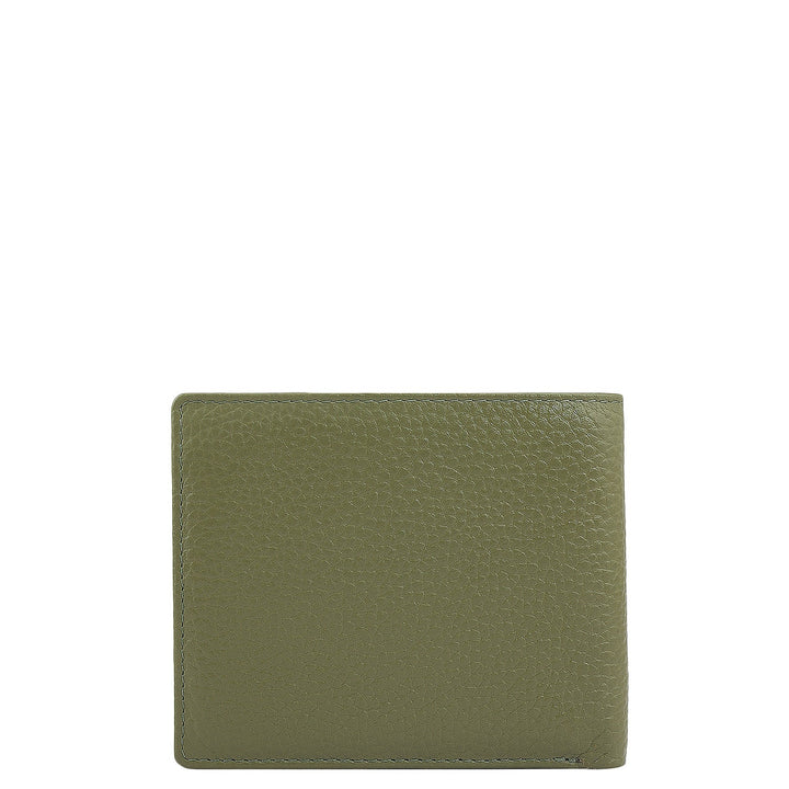 Fern Bifold Leather Mens Wallet