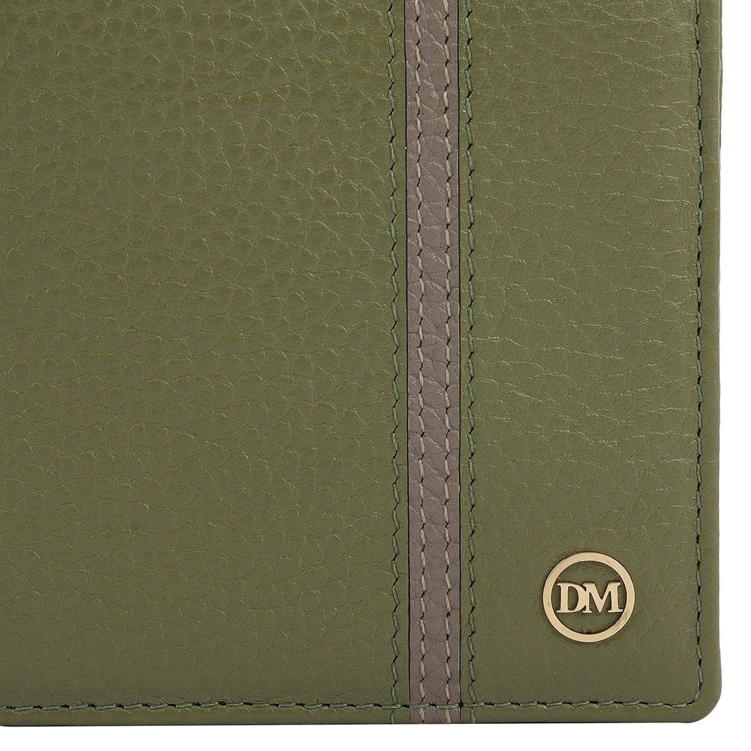 Fern Bifold Leather Mens Wallet