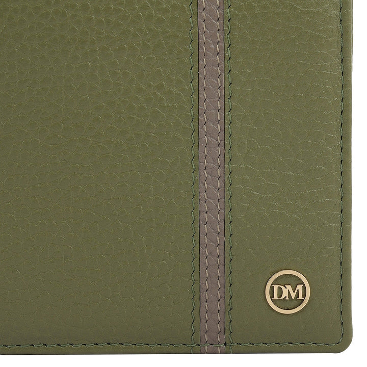 Fern Bifold Leather Mens Wallet