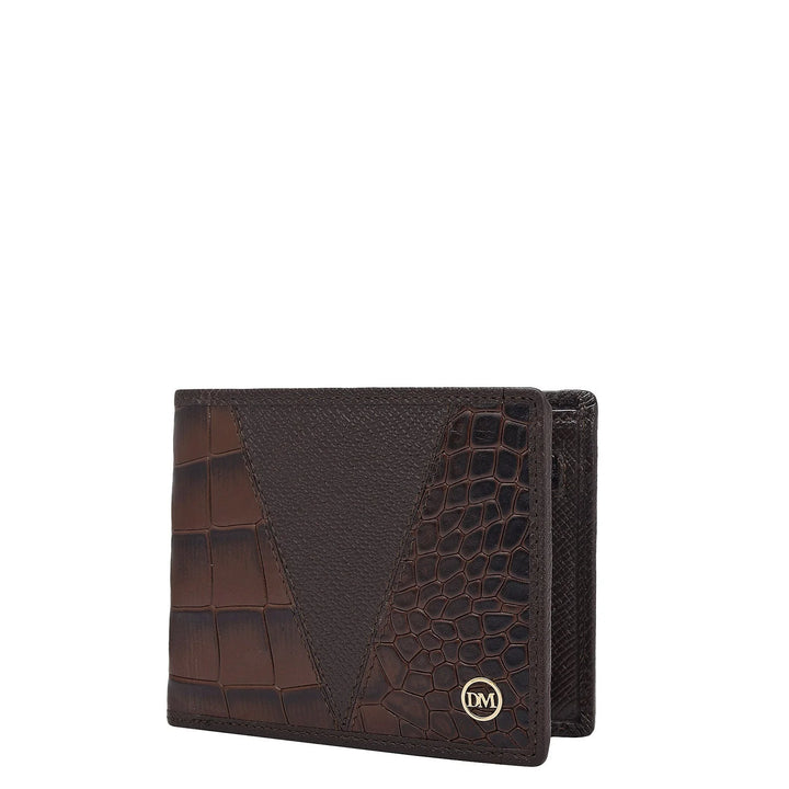 Brown Bifold Leather Mens Wallet