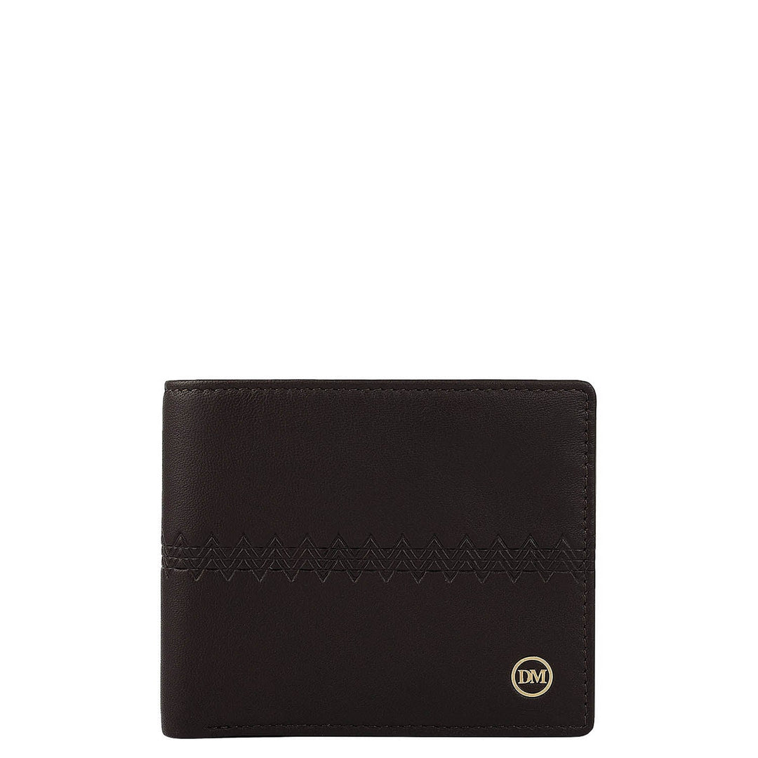Brown Bifold Leather Mens Wallet