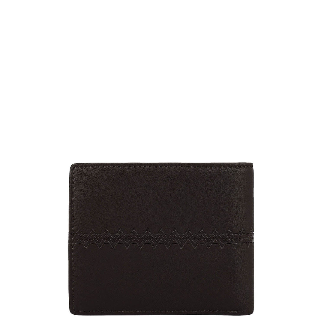 Brown Bifold Leather Mens Wallet