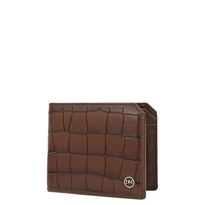 Date Bifold Leather Mens Wallet