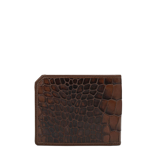 Date Bifold Leather Mens Wallet