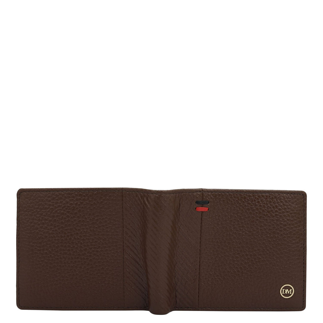 Espresso Bifold Leather Mens Wallet