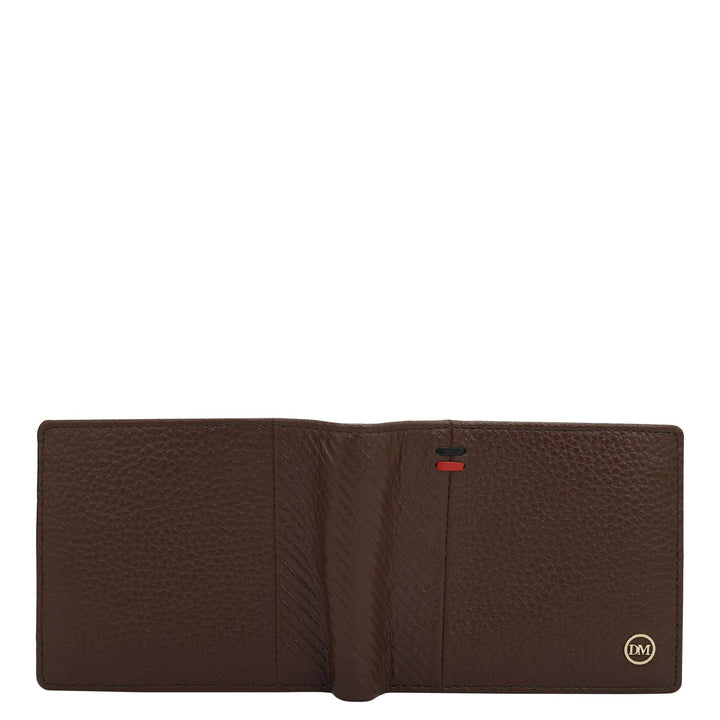 Espresso Bifold Leather Mens Wallet