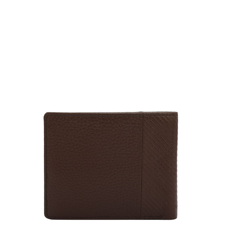Espresso Bifold Leather Mens Wallet