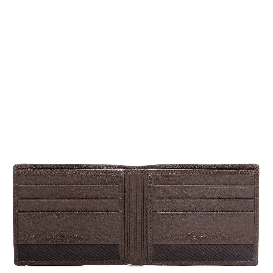 Brown Bifold Leather Mens Wallet