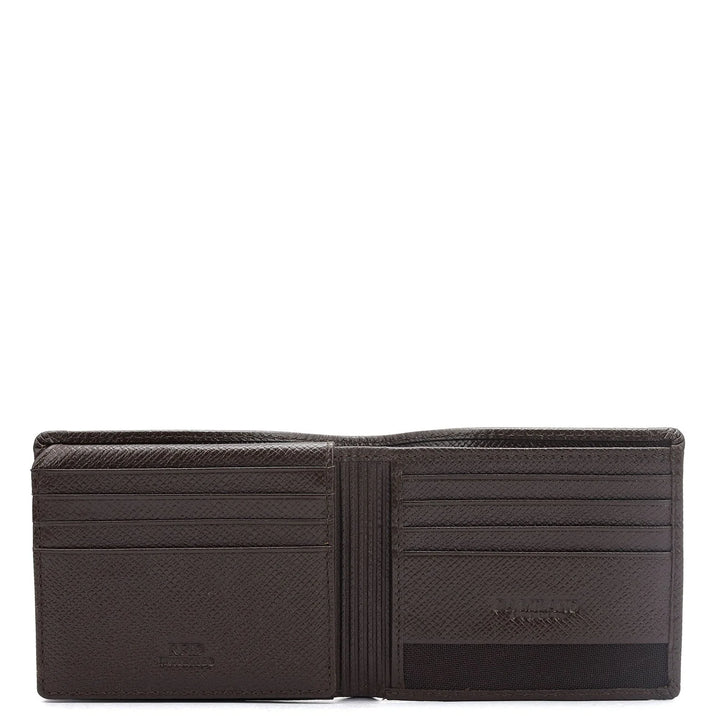 Brown Bifold Leather Mens Wallet