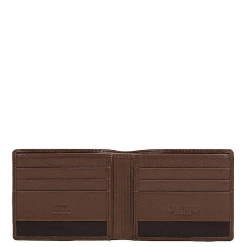 Date Bifold Leather Mens Wallet