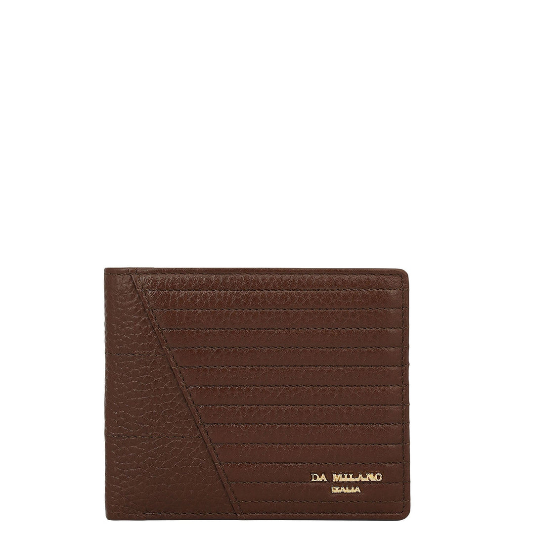 Espresso Bifold Leather Mens Wallet