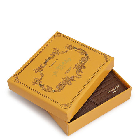 Espresso Bifold Leather Mens Wallet