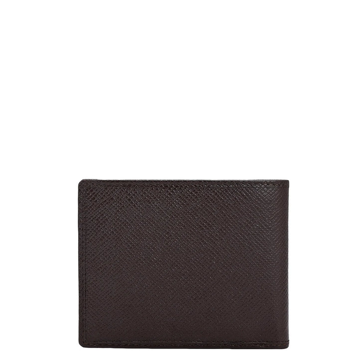 Chocolate Bifold Leather Mens Wallet