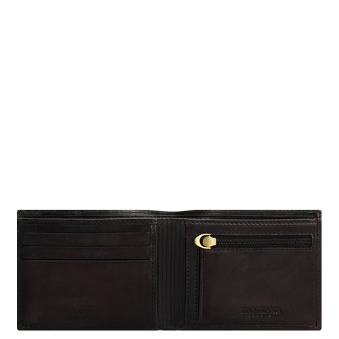 Brown Bifold Leather Mens Wallet