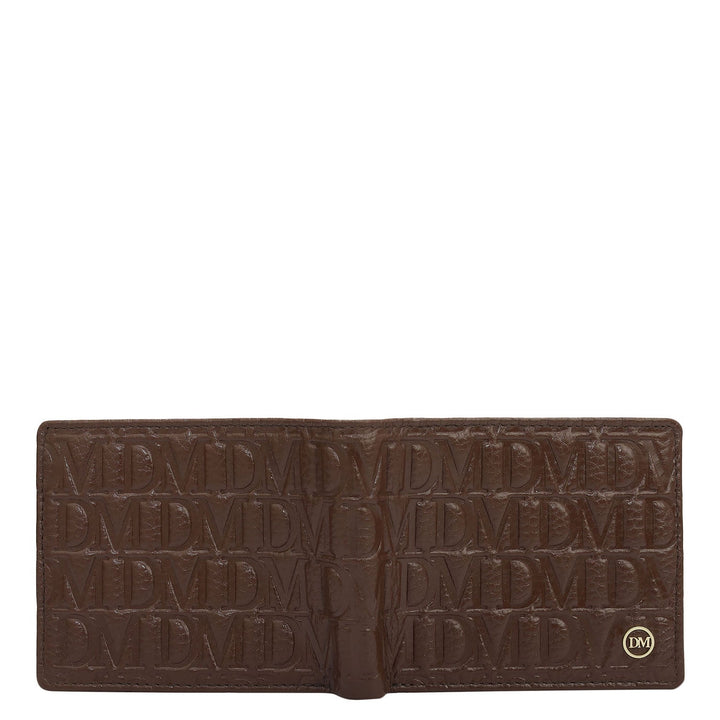 Espresso Bifold Leather Mens Wallet