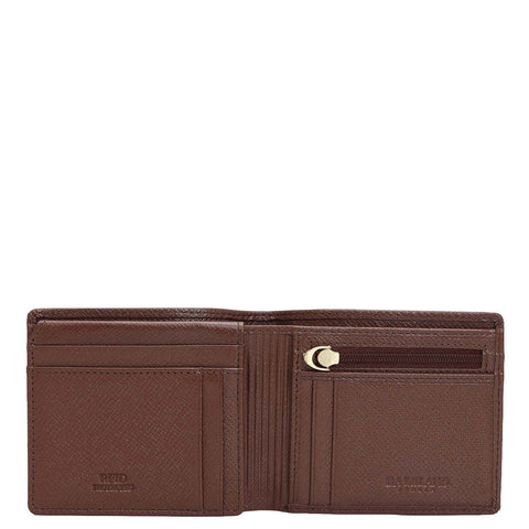Date Bifold Leather Mens Wallet