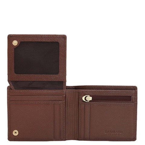 Date Bifold Leather Mens Wallet