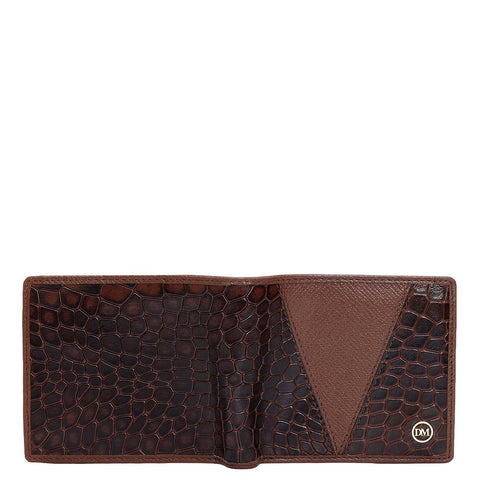 Date Bifold Leather Mens Wallet