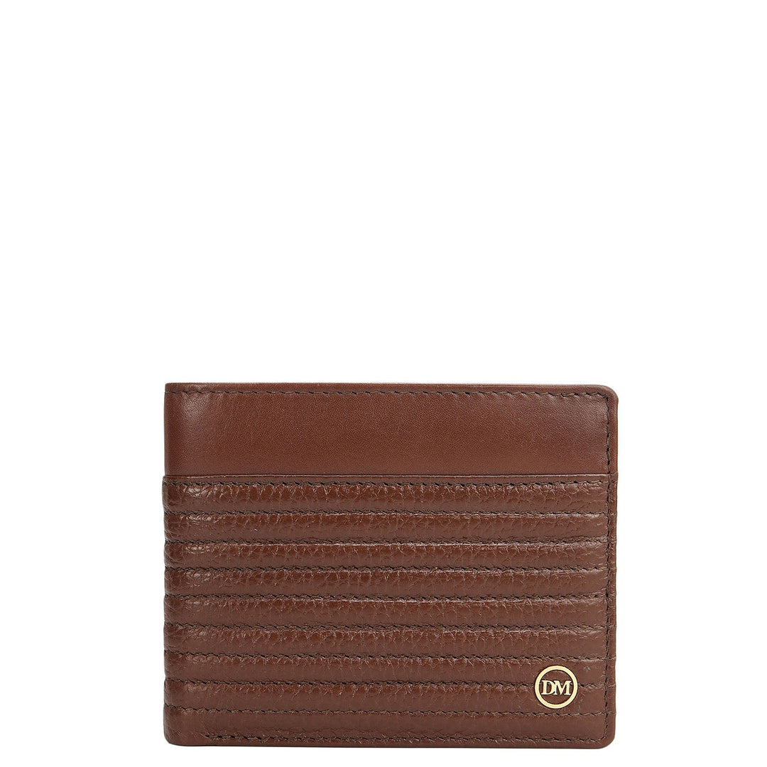 Espresso Bifold Leather Mens Wallet