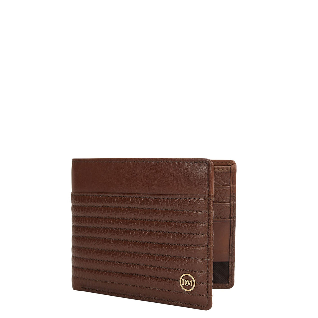 Espresso Bifold Leather Mens Wallet