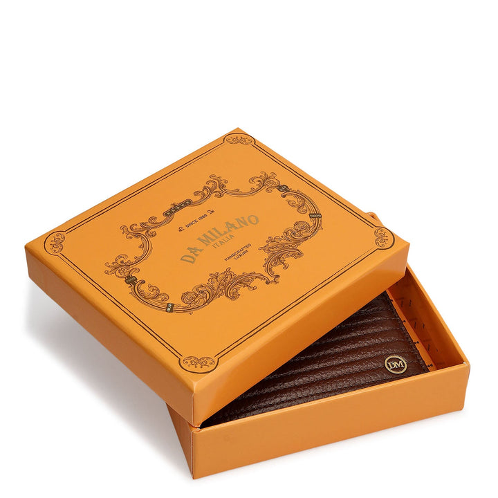 Espresso Bifold Leather Mens Wallet