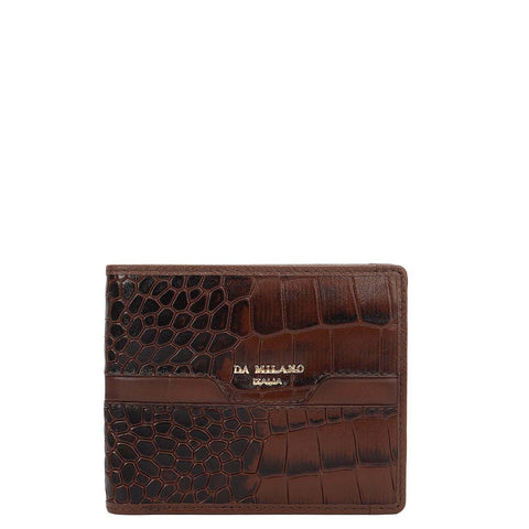 Date Bifold Leather Mens Wallet