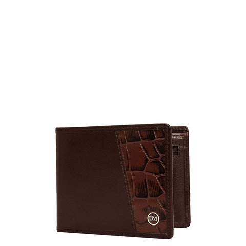 Brown Bifold Leather Mens Wallet
