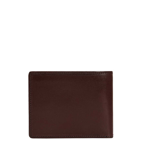 Brown Bifold Leather Mens Wallet