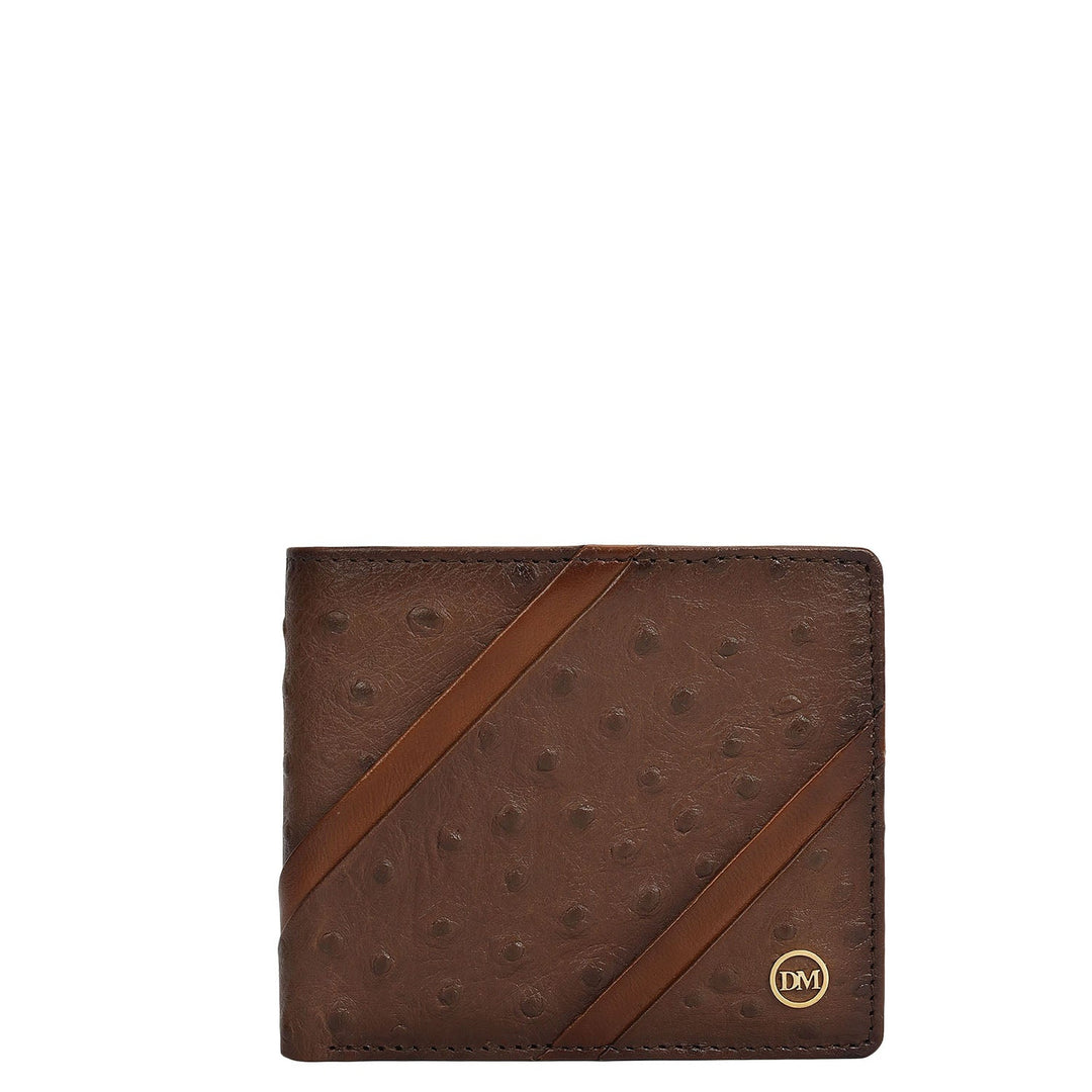 Mocha Bifold Leather Mens Wallet
