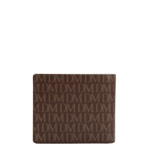 Walnut Bifold Leather Mens Wallet