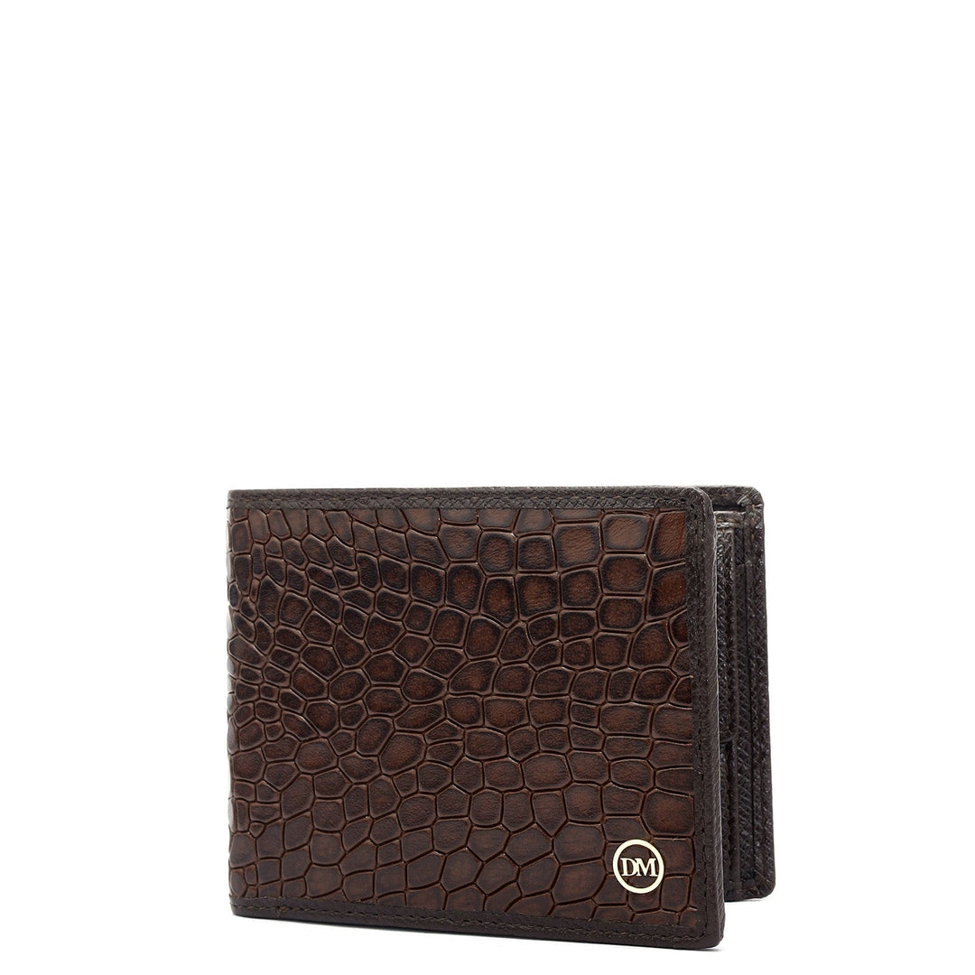 Brown Bifold Leather Mens Wallet