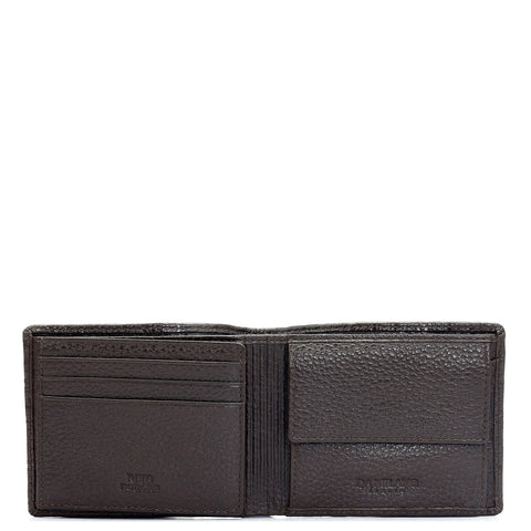 Brown Bifold Leather Mens Wallet